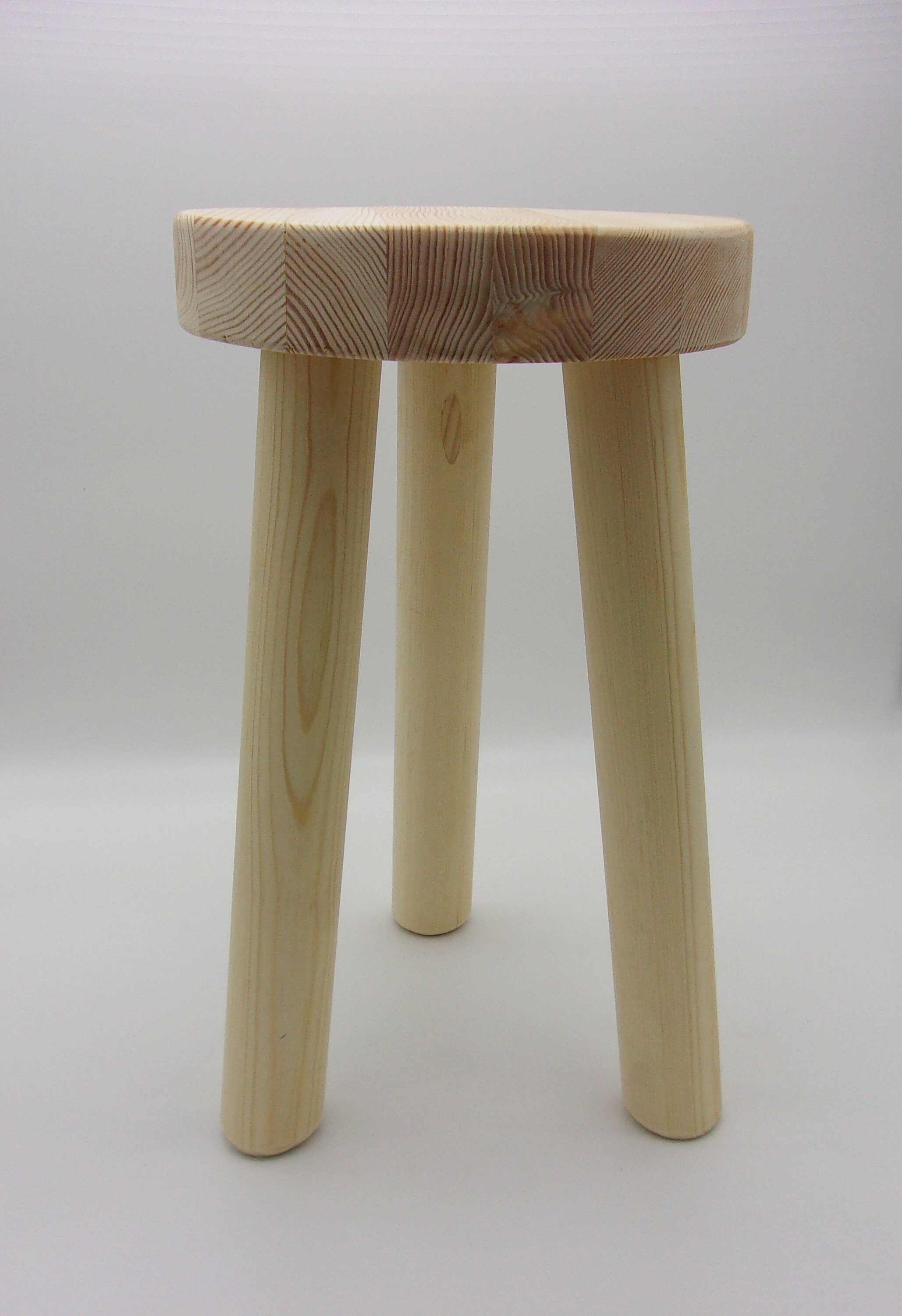 Unfinished Tall Wood Plant Stand With Three Legs 10 Inch Etsy
