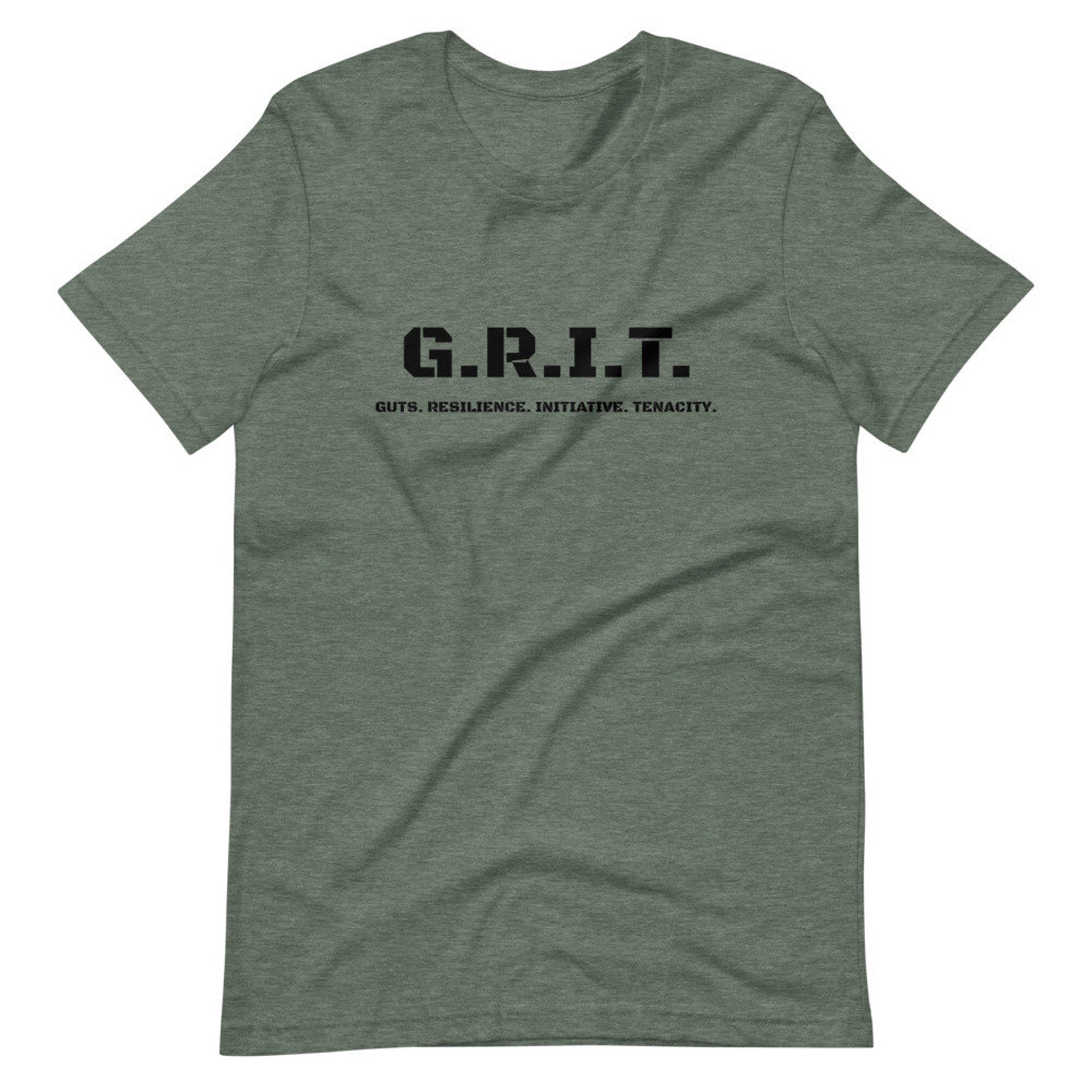 Grit TShirt Motivational Shirt Mens Shirt Tee Etsy