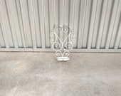 Silver Wall Flower Pot Holder