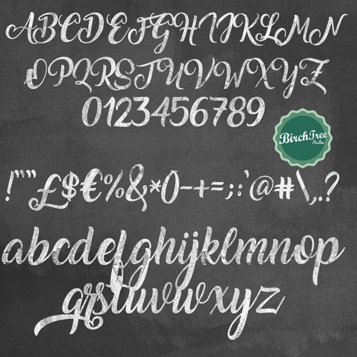 Chalkboard Clipart Alphabet Chalkboard Letters Chalk Etsy