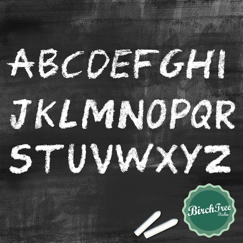 Chalkboard Clipart Alphabet Chalkboard Letters Chalk Alphabet