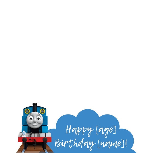 Thomas the Train Snapchat Geofilter, Train filter, train birthday,
