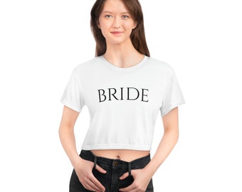 Bride Crop Tee