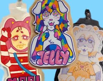 Custom Fursuit Fursona Badges