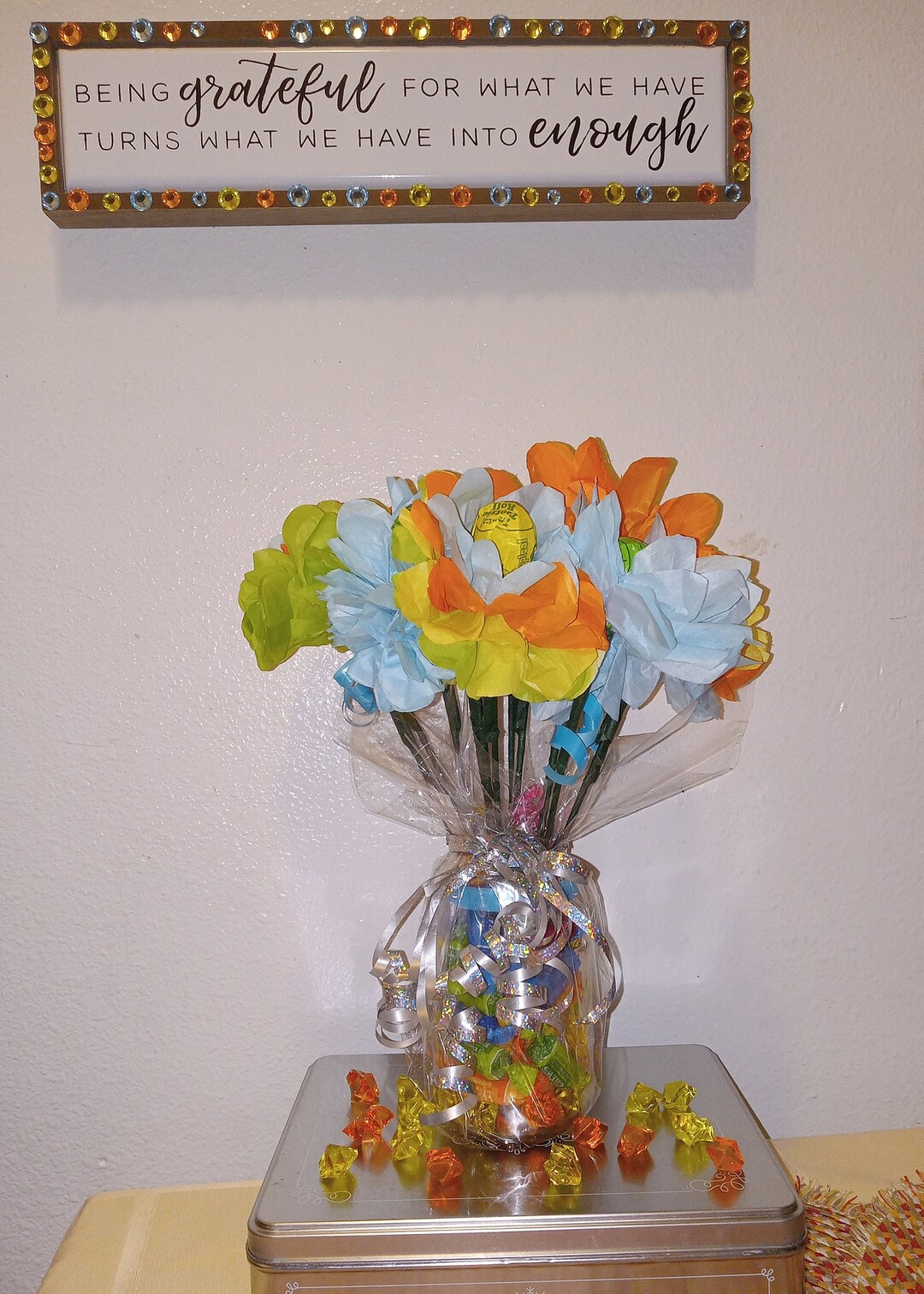 Lollipop & Candy Bouquet Just in Time for Spring Etsy