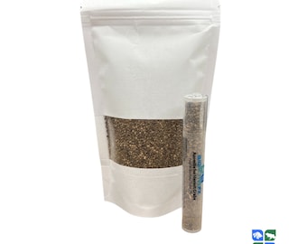 Azomite Hermit Crab Food - Trace Minerals - Pour N’ Go Food Tube ™ - Hermit Crab Diet