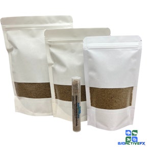 Chicken Feather Powder Hermit Crab Food - Protein - Pour N’ Go Food Tube ™ - Hermit Crab Diet