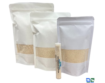 Crab Exoskeleton Hermit Crab Food - Chitin, Protein - Pour N’ Go Food Tube ™ - Hermit Crab Diet