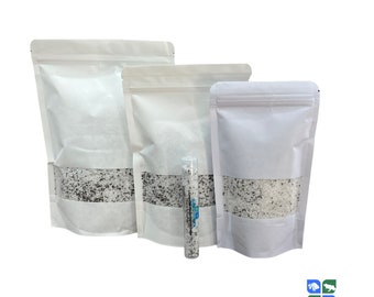 Coconut and Chia Mix Hermit Crab Food - Protein, Fat - Pour N’ Go Food Tube ™ - Hermit Crab Diet