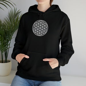 Flower of Life Hoodie - Sacred Geometry Sweater