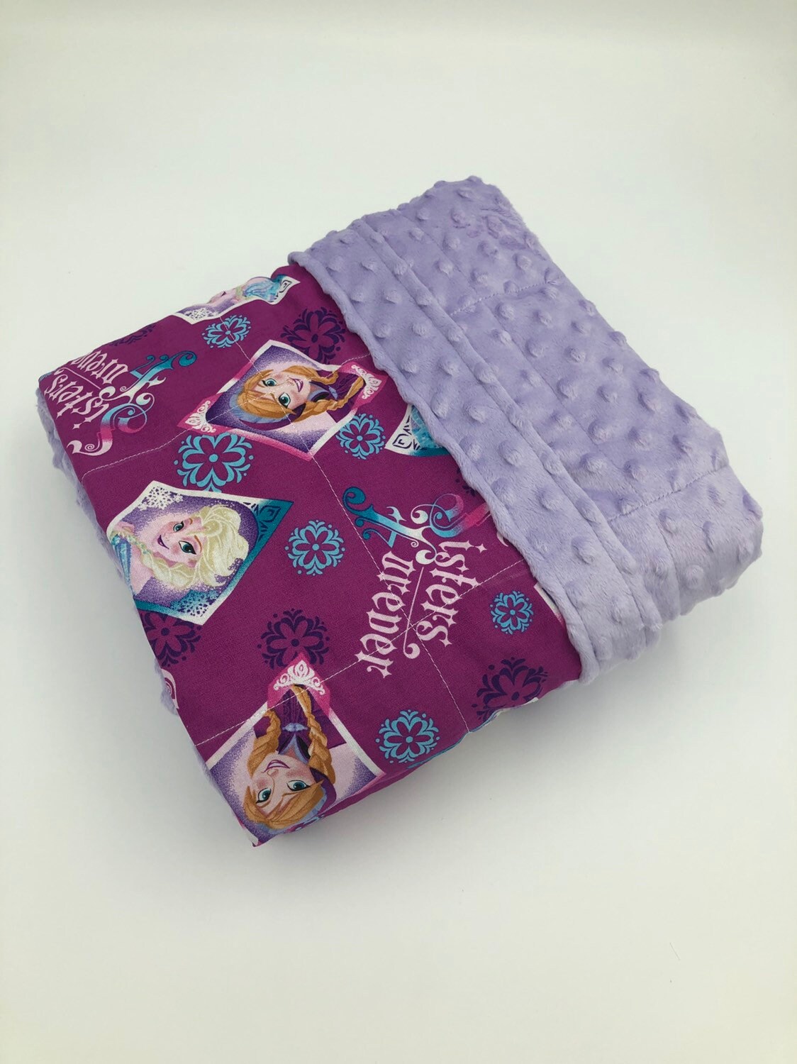 5.5pound Frozen Weighted blanket, 42x48inches 5.5pounds, Elsa Weighted