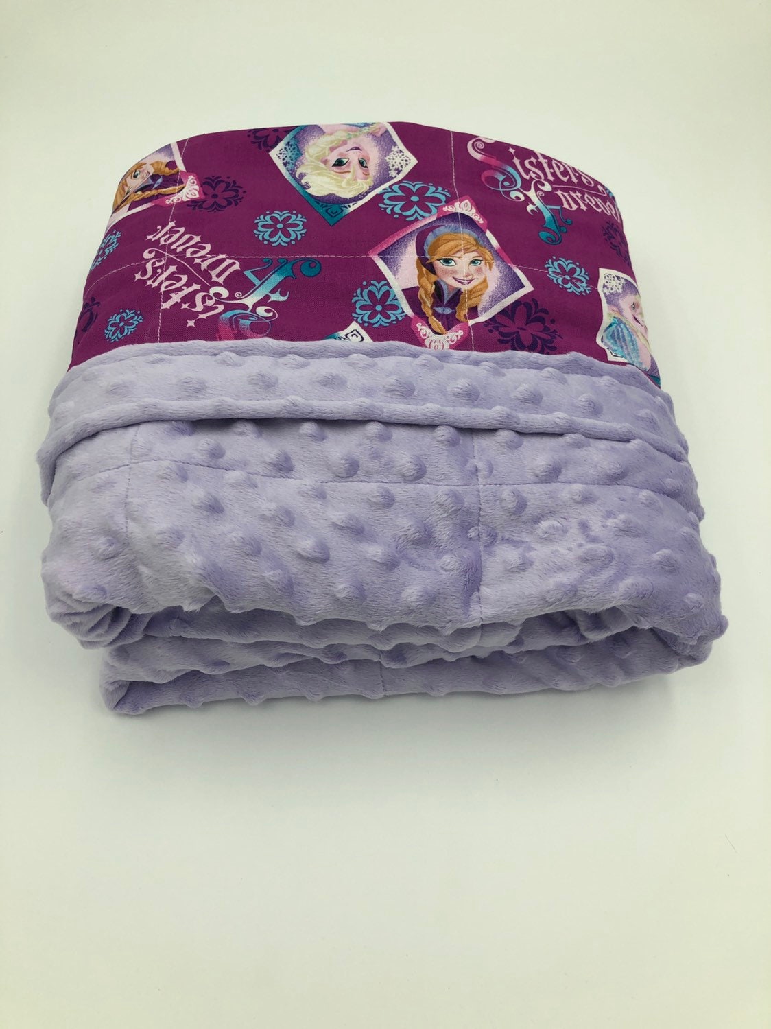 5.5pound Frozen Weighted blanket, 42x48inches 5.5pounds, Elsa Weighted