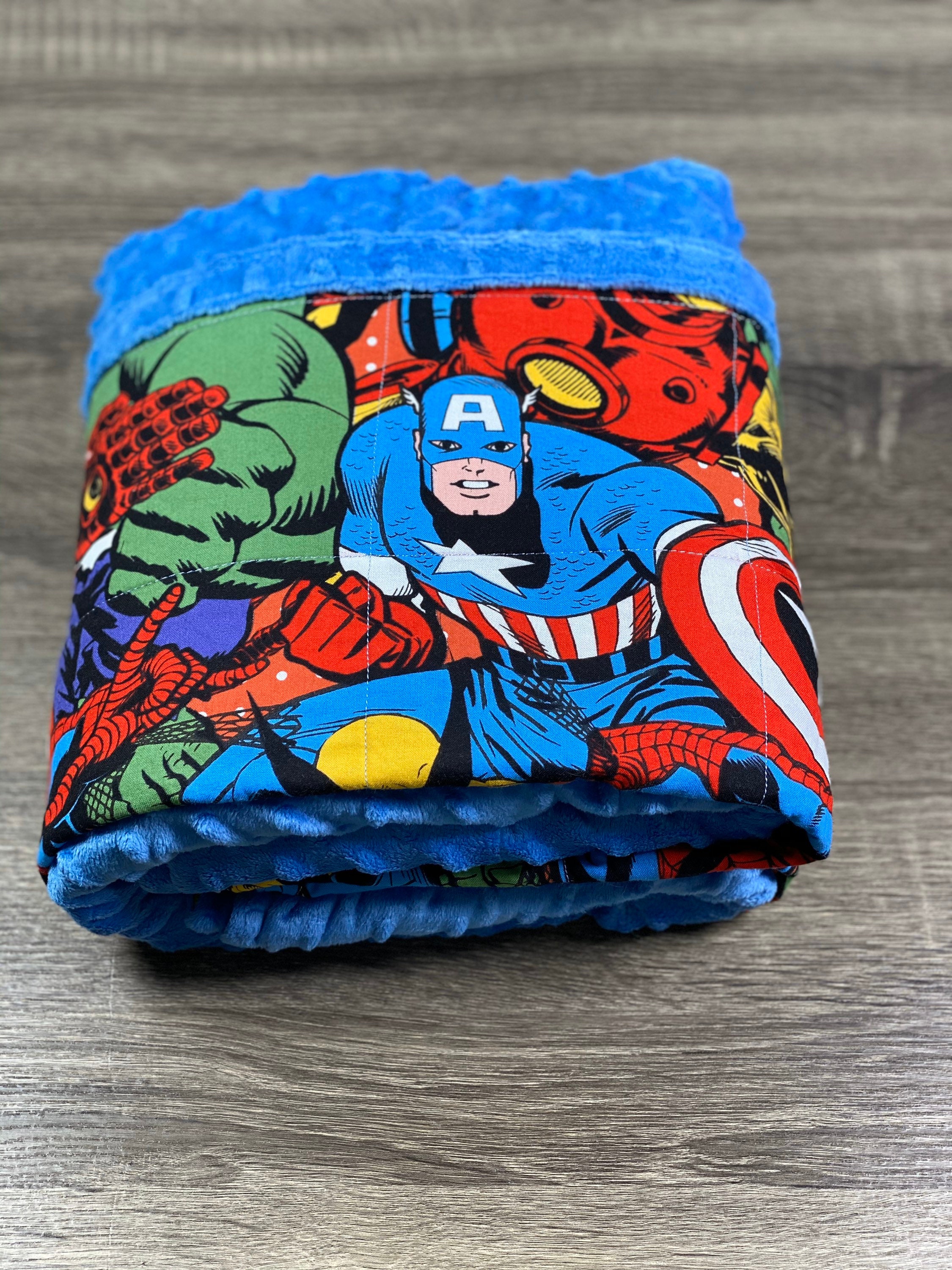 11 pound Superhero Weighted blanket, 40x70 inches, Large ...