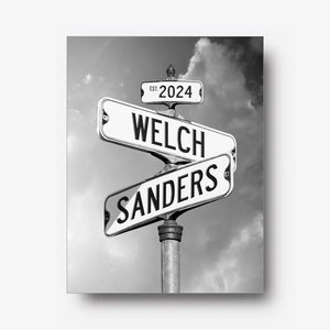 Hochzeitsdatum Personalisiertes Digitalfoto