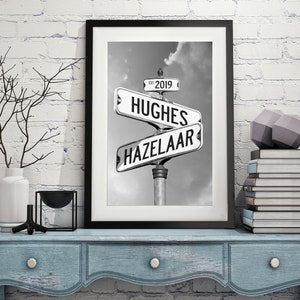 Strret Sign Photo Cards Personalized Street Signs Printable Photo - Etsy