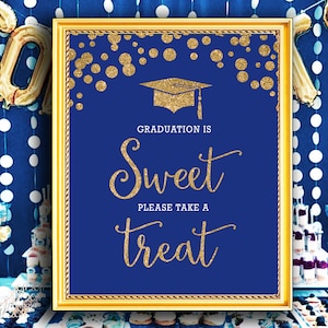 Instant Download Printable Graduation is Sweet Please Take a | Etsy Canada