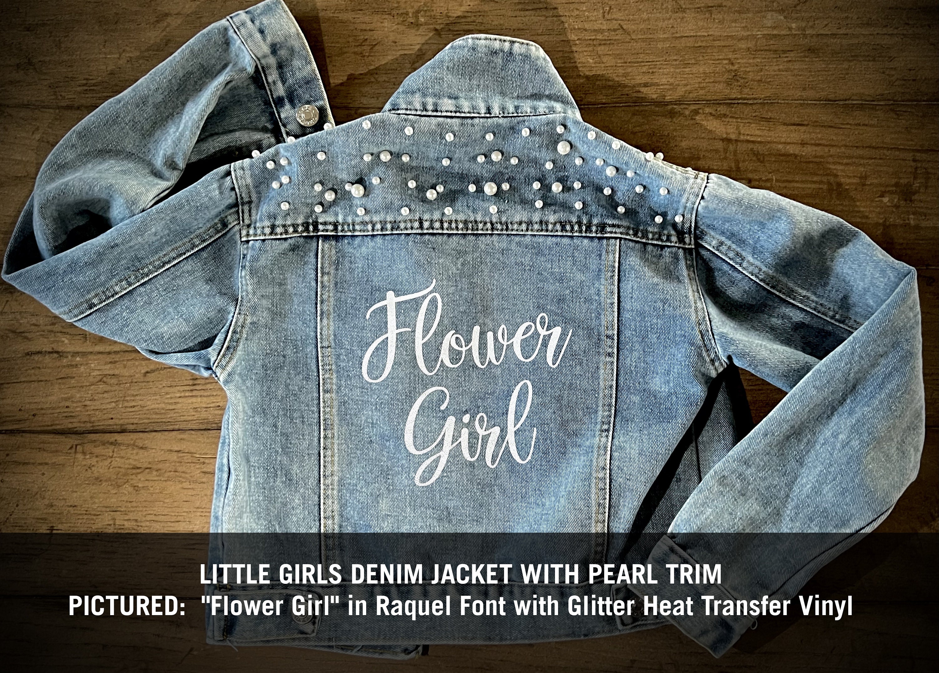 Little girls jean clearance jacket