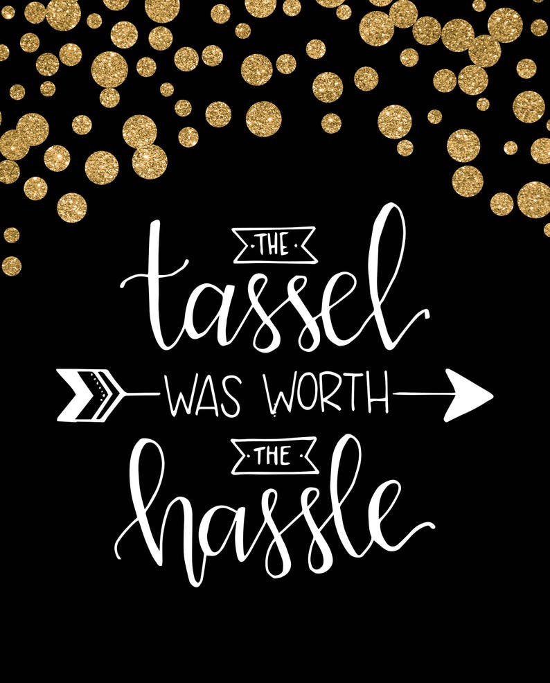 Instant Download Printable Decoration Black and Gold Glitter - Etsy