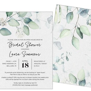 Open House Drop in Shower Invitation - Etsy