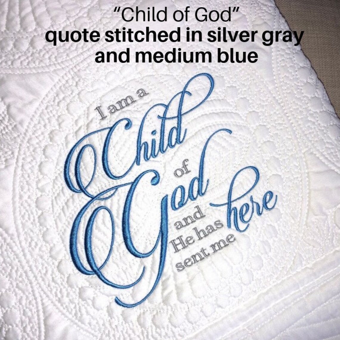 Personalized Baptism Blanket Gift for Baby With Cross Etsy