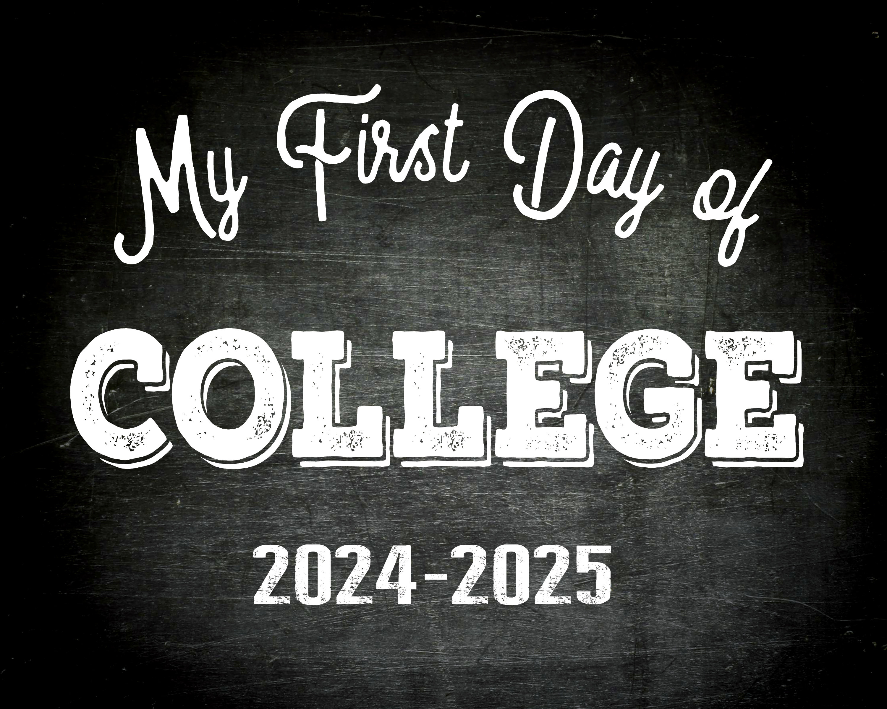 1st Day At College