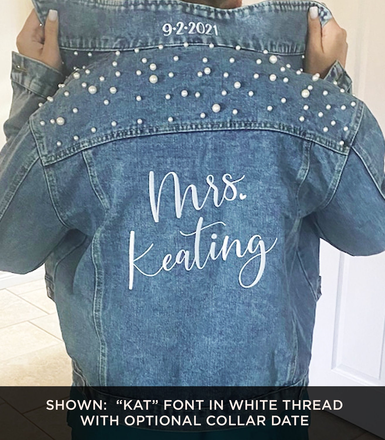 Cuffing denim cheap jacket