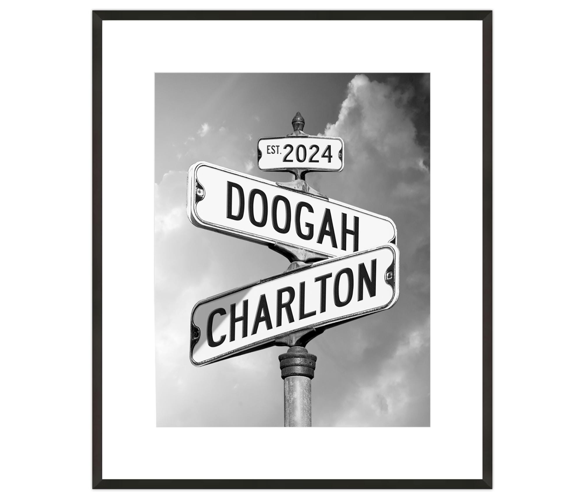 Personalized Street Signs Printable Photo