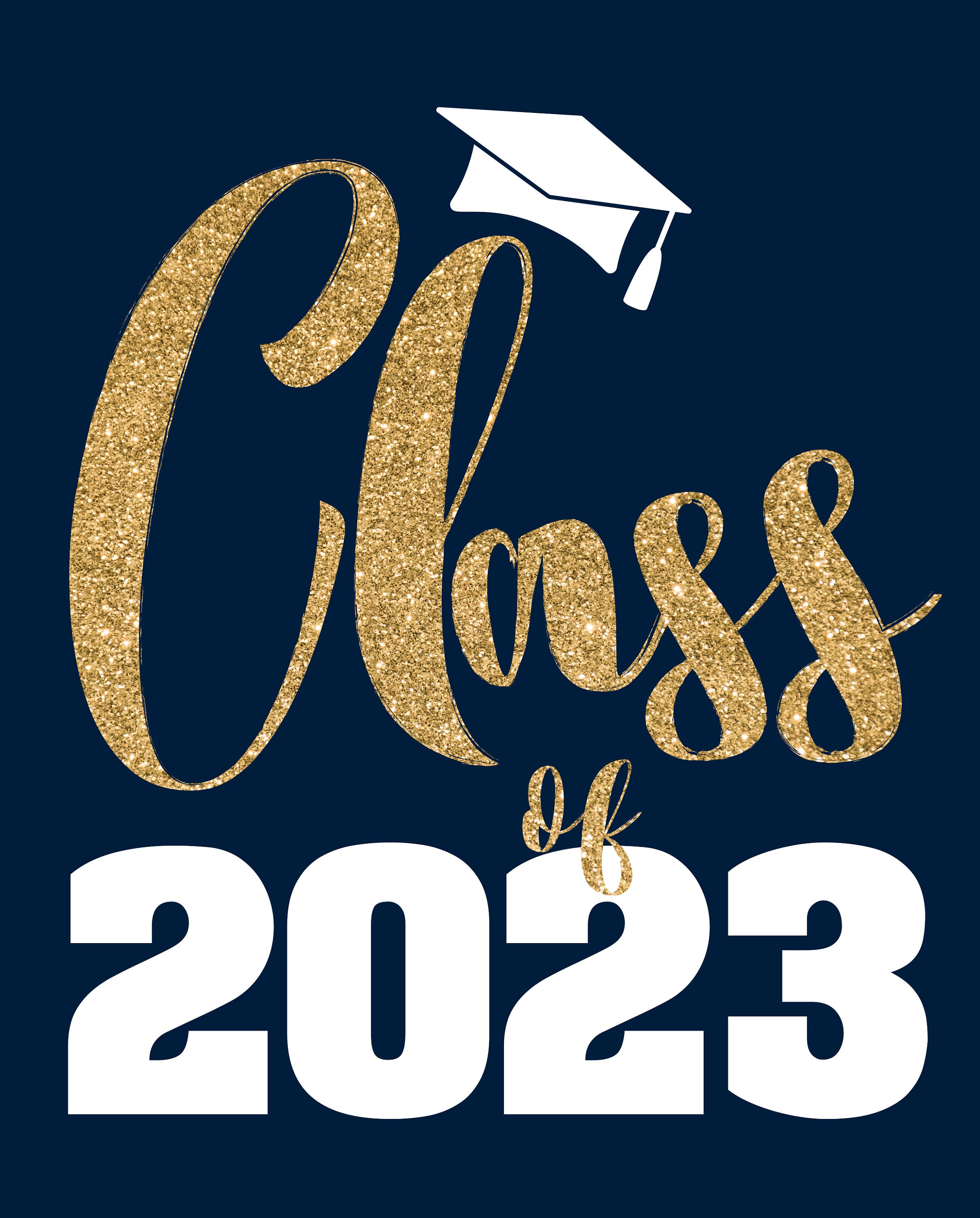 class of 2022 blue and gold