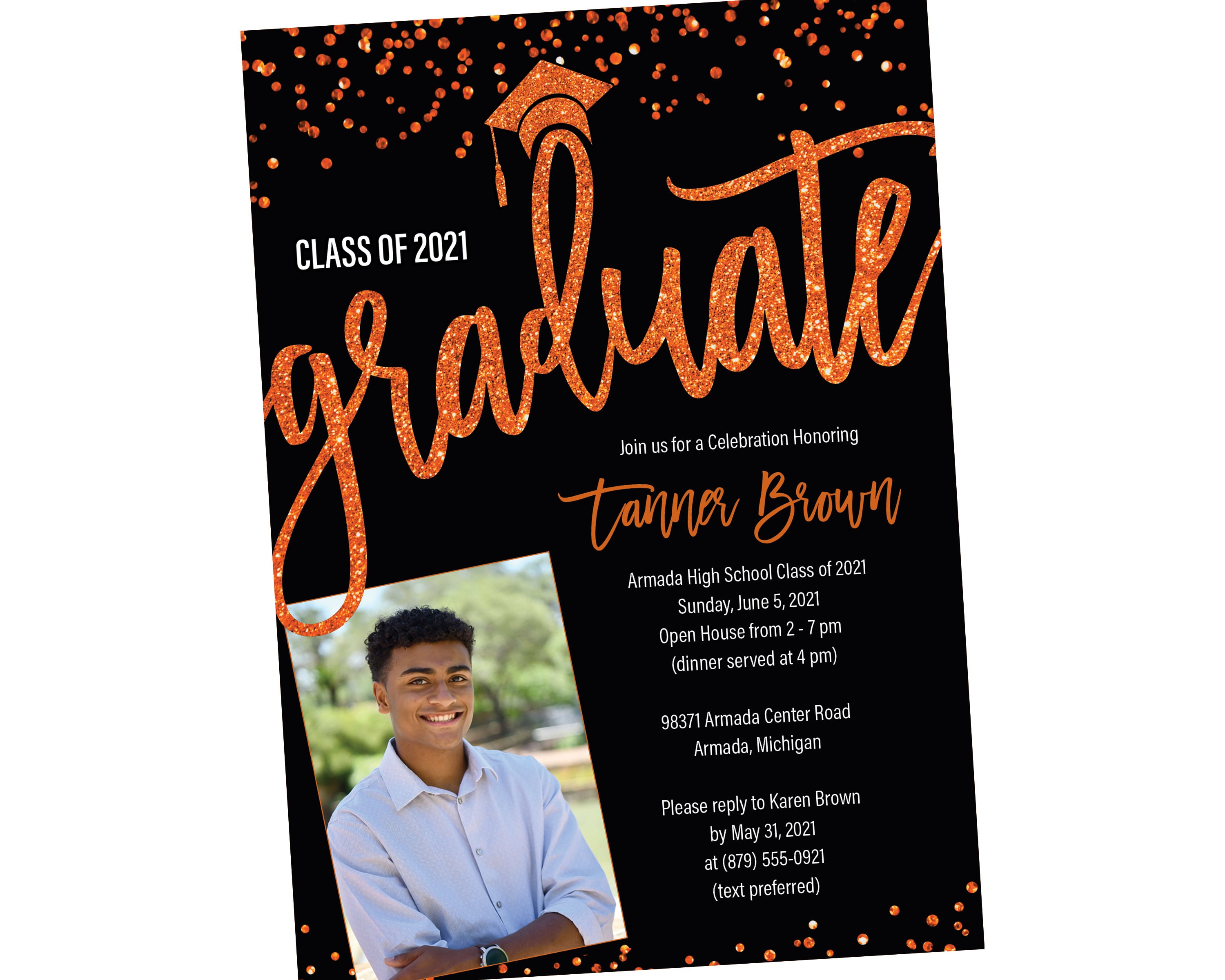 2023 Graduation Party Invitations