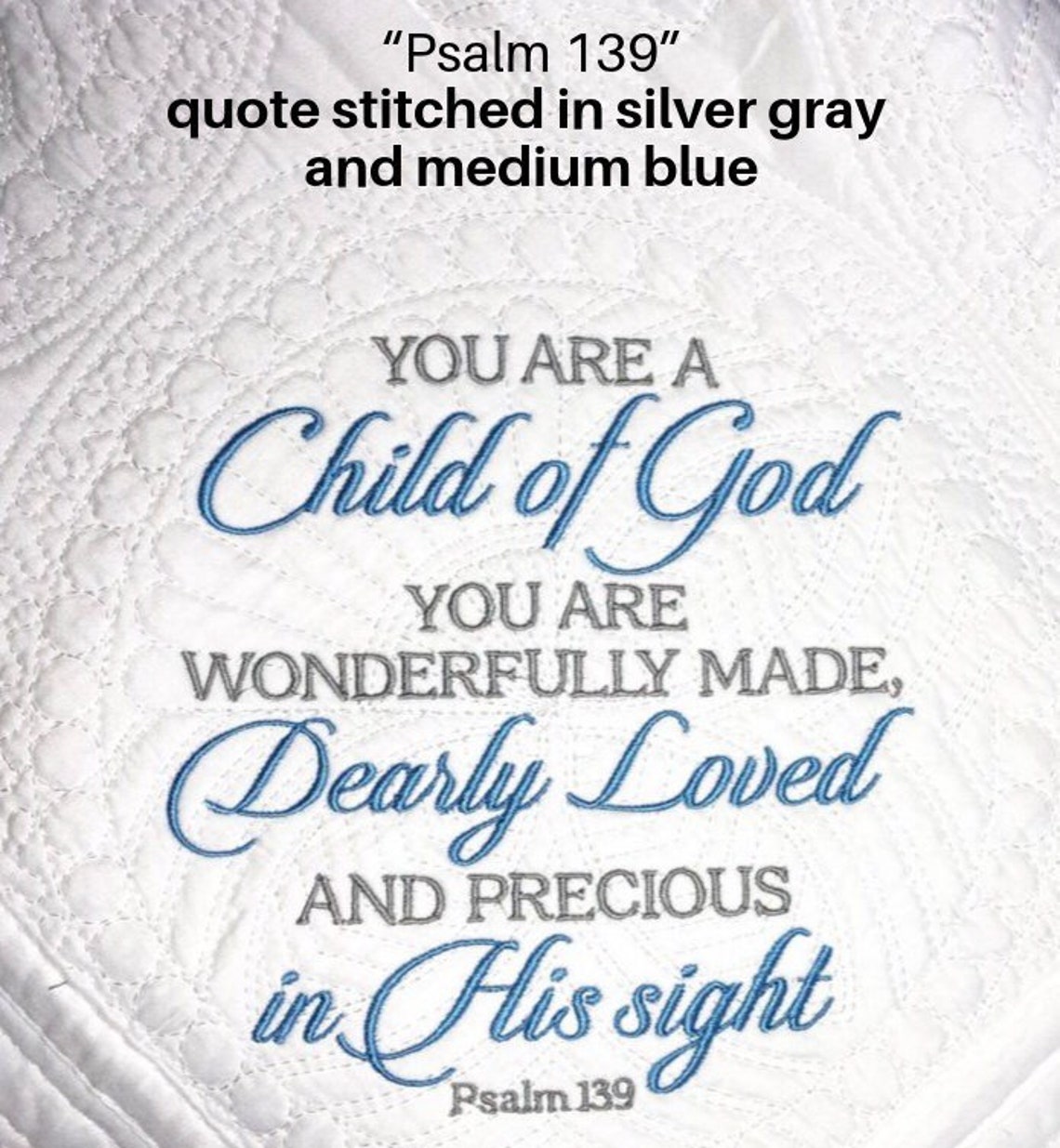 Personalized Baptism Blanket Gift for Baby With Cross Etsy