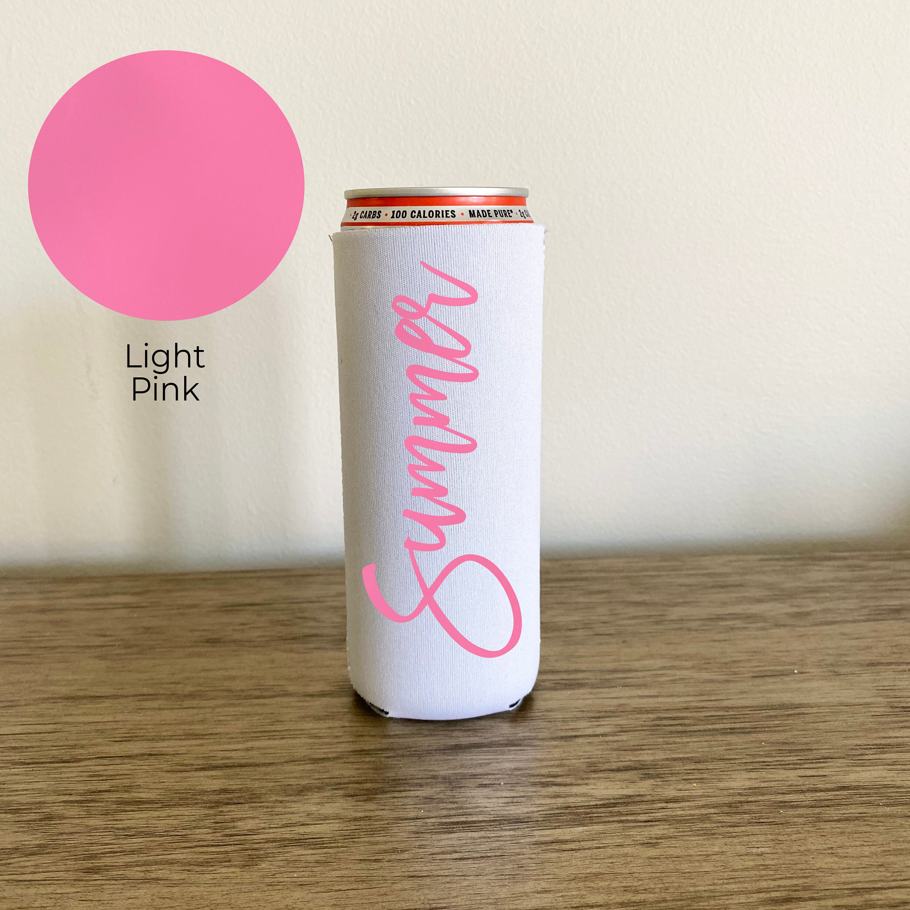 Personalized Glitter Neoprene Skinny Can Coozie - Etsy
