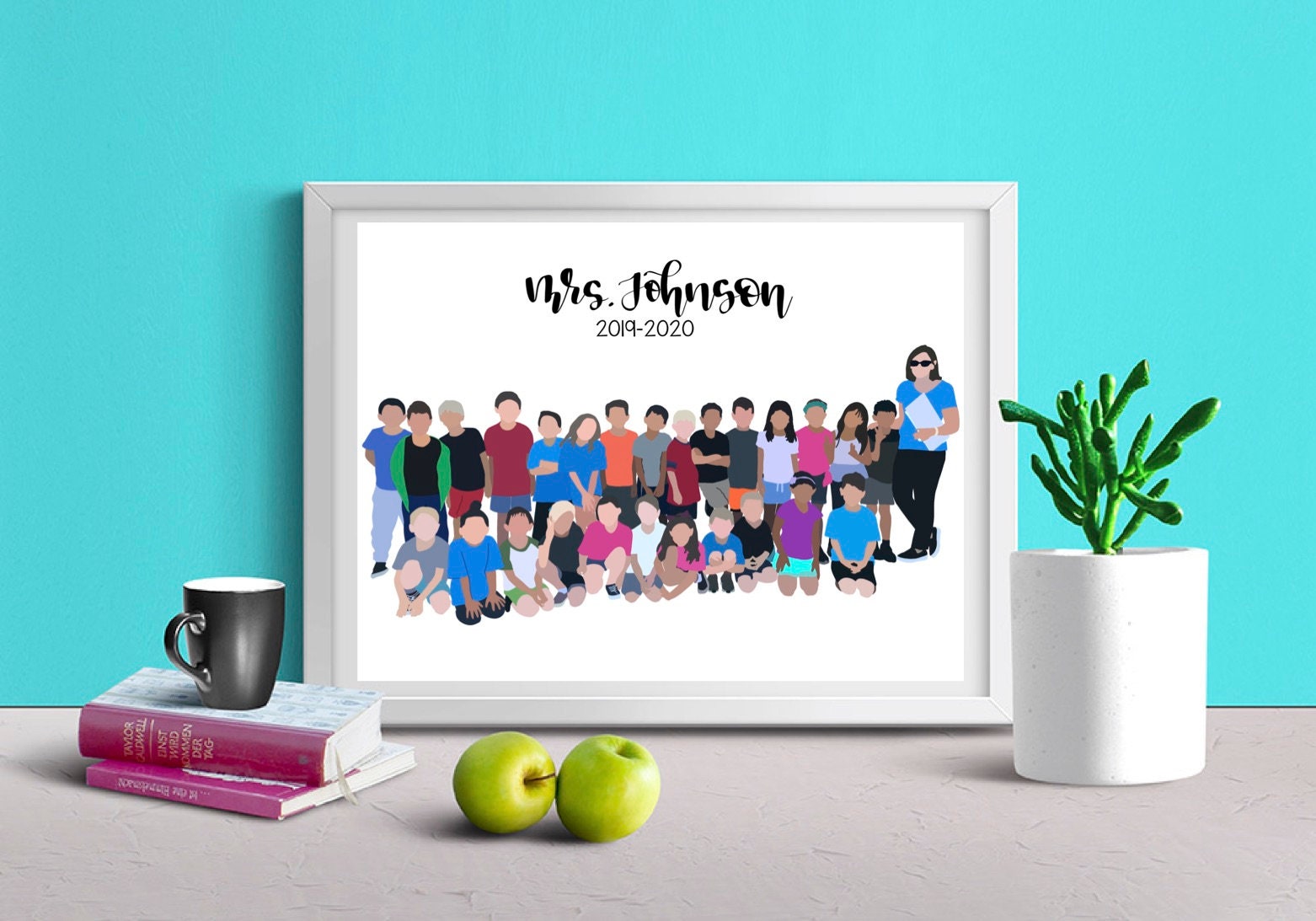 Custom Class Illustration/ Custom Class Picture/ Custom Portrait ...