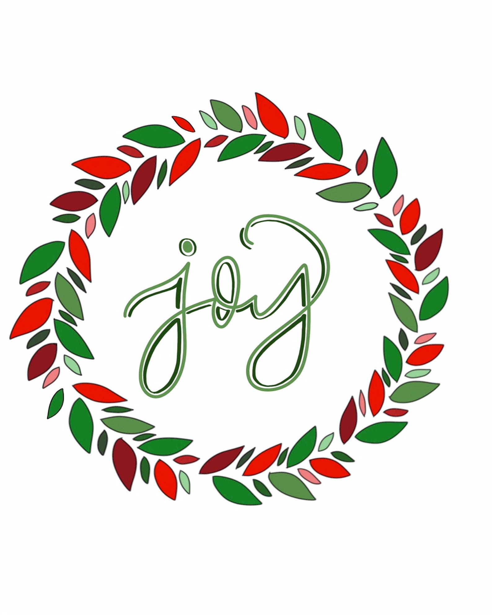 Joy Printable/ Christmas Printable/ Christmas Print/ Christmas - Etsy