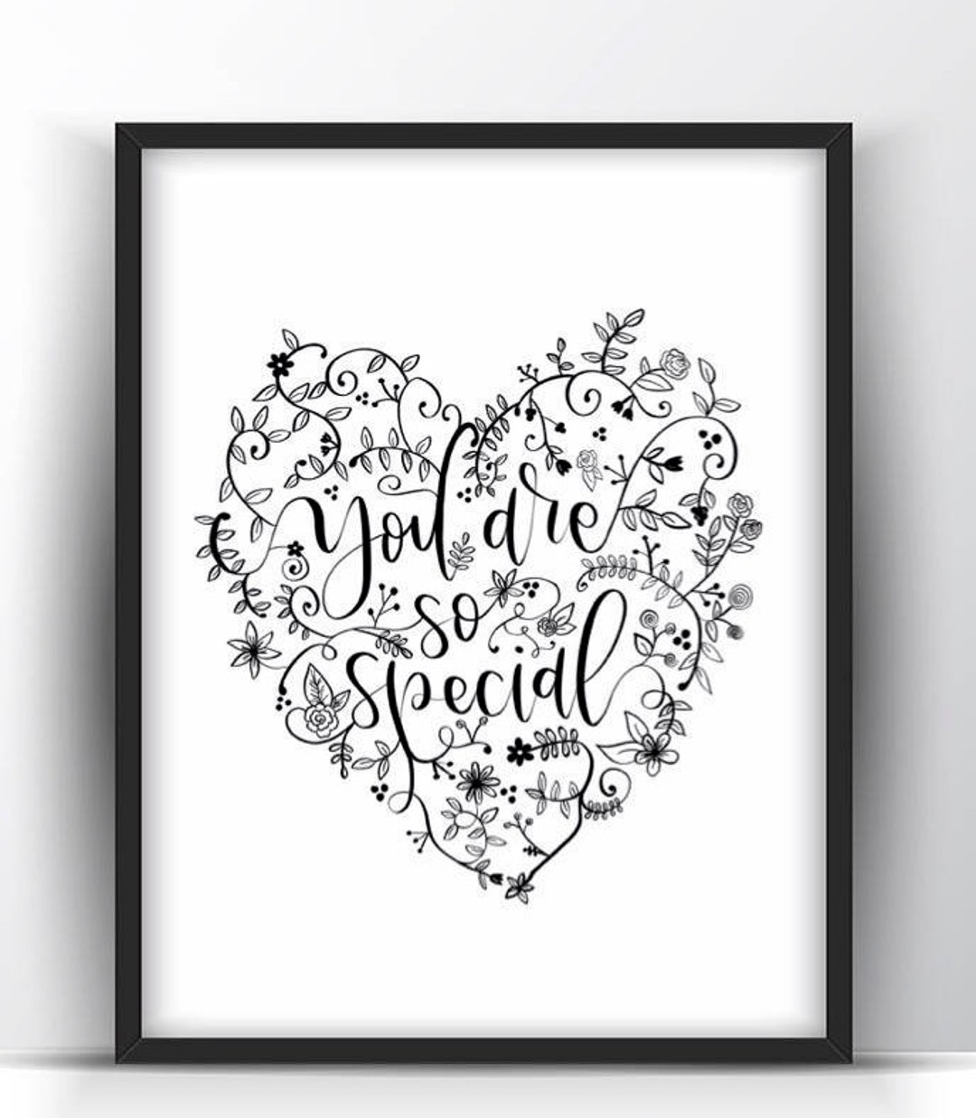 You Are so Special Printable/ Heart Printable/ Nursery Print/ - Etsy