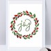 Joy Printable/ Christmas Printable/ Christmas Print/ Christmas Wall Art ...