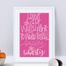 Sassy Printable Quote/ Sassy Pants Printable/ Pink Quote/ Girls Room ...