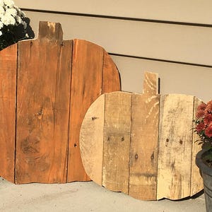 Pallet Pumpkin Cut-out | Painted Pumpkin