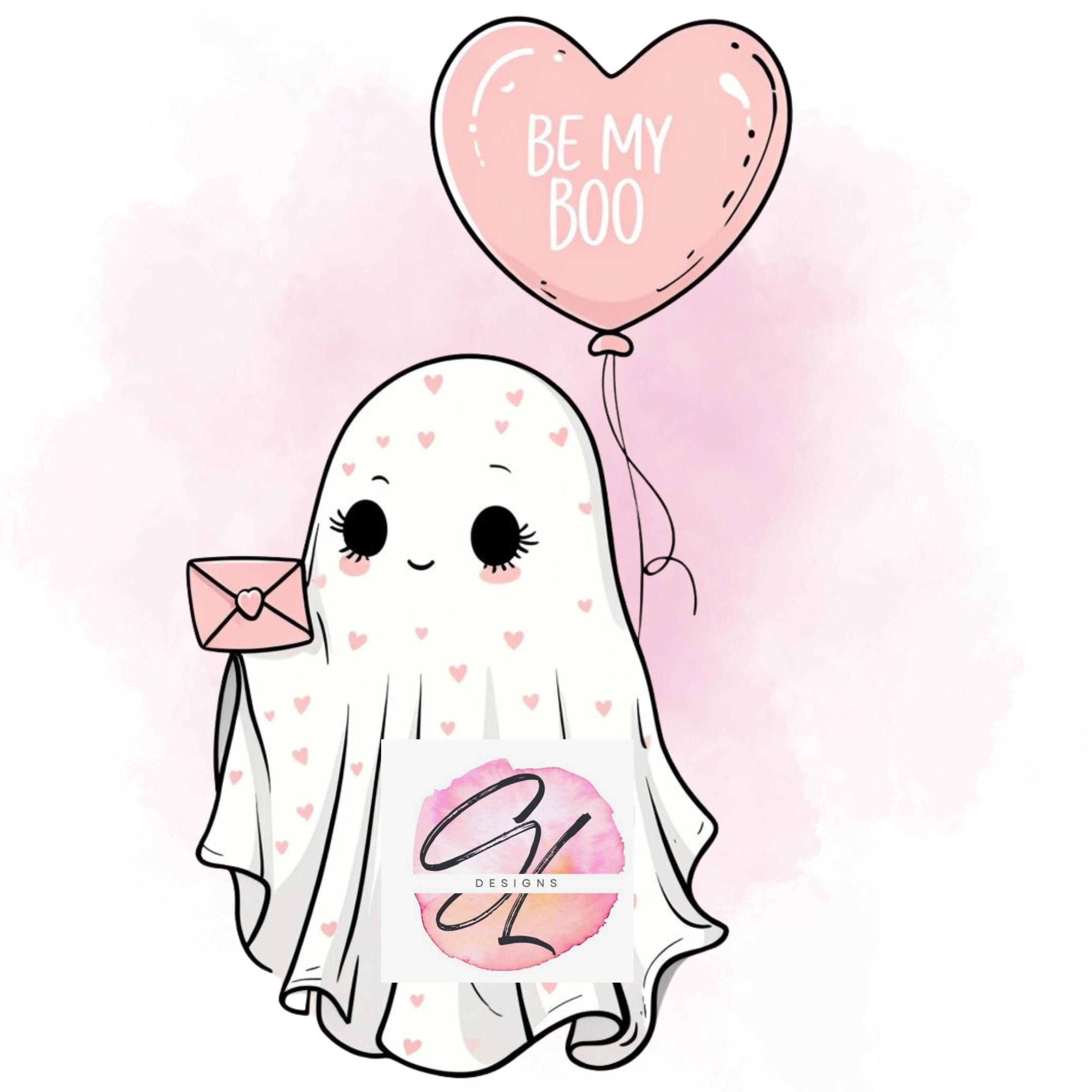 Be My Boo, Cute Design, Vday, Love Day, PNG, Ready to Download ...