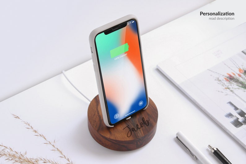 Universal Docking Station Wooden Docking Station Wood Etsy