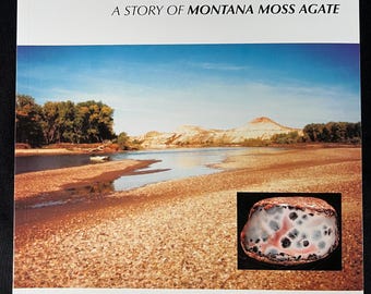 Montana Moss Agate Book, Lapidary Reference by Tom Harmon