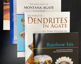 Montana Agate Book Set, Tom Harmon Collection