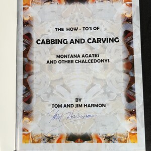Cabbing and Carving Montana Agates How-To Book image 2