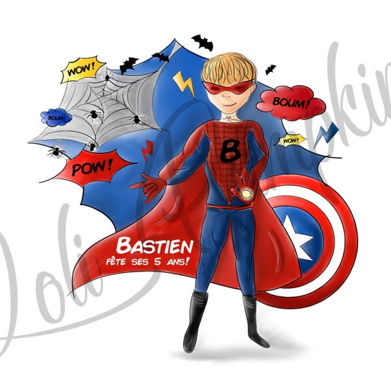 Fetes Occasions Speciales Enveloppe The Avengers Captain America Personnalise Carte Anniversaire Grand A5 Cartes De Voeux Papeterie