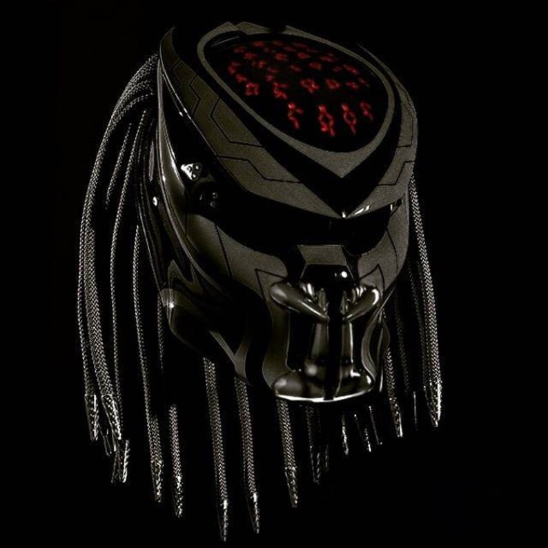 2018 Custom Predator Real Motorcycle Helmet Designs 3 | Etsy