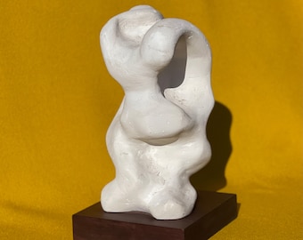 Modernist | Carved Plaster Sculpture