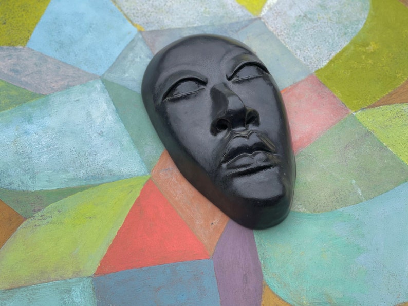 Dora De Larios Decorative Ceramic Mask image 1