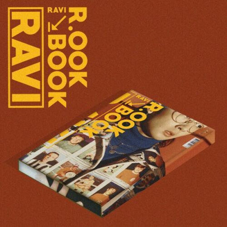 R.ook Book Kihno Kit+30photocards+2photo Postcard+tracking No. Ravi