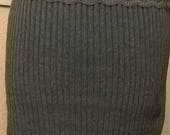 Long skirt, knit mohair, viscose and acrylic, grey and beige lace skirt woman, girl clothing, women gift, girl clothing skirt