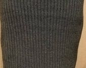 Long skirt, knit mohair, viscose and acrylic, grey and beige lace skirt woman, girl clothing, women gift, girl clothing skirt