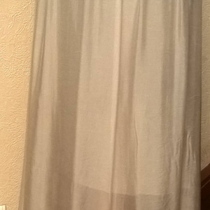 Long skirt, silk and lace, light beige color, white lace, women&#39;s skirt, girls&#39; skirt, women&#39;s clothing, girls&#39; clothing, women&#39;s gift